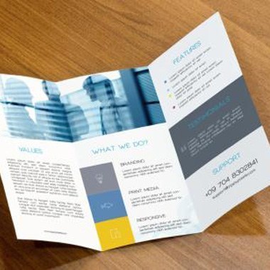 印象廣告 專業(yè)消毒劑銷售折頁(yè)設(shè)計(jì)，助力品牌傳播與銷售提升